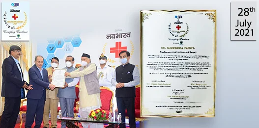 Navbhartat HealthCare Awards 2021, joint replacement surgery in Pune